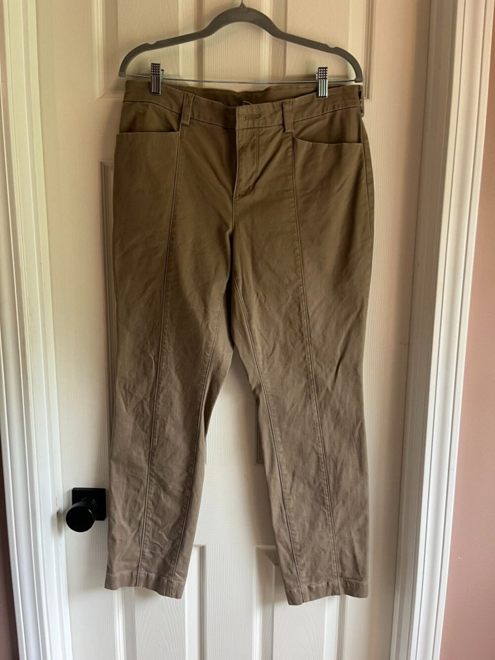 Duluth Khaki Flex Work Pant, Size 12x29